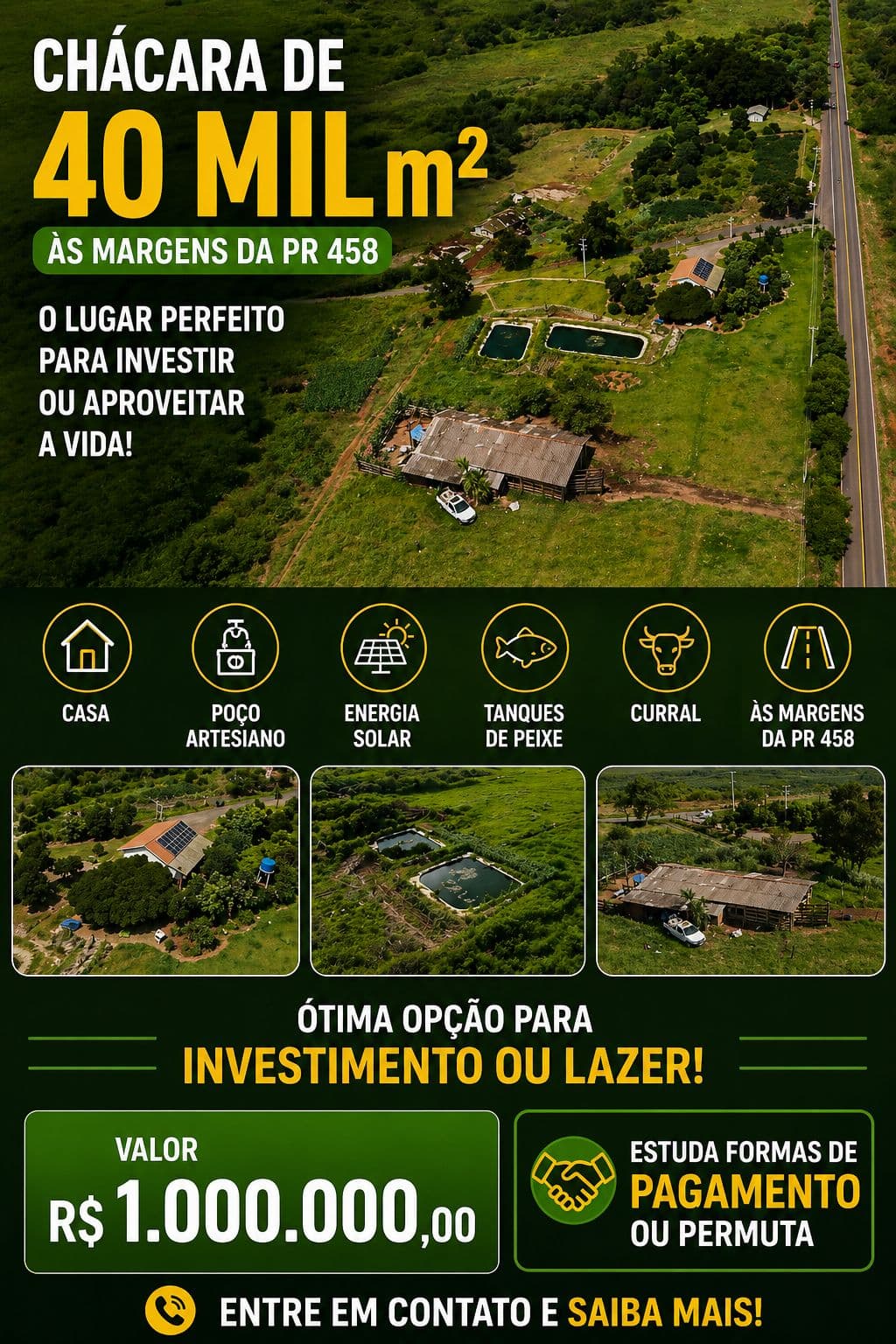 Chácara em Flórida